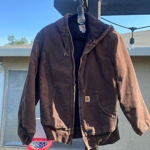 Carhartt Brown Bomber Jacket